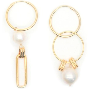 GISEL B 18kt Yellow Gold Plated Kobé Hoops