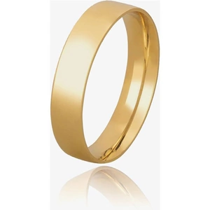 Gold Classic 9ct Yellow Gold 5mm Flat Court Wedding Ring BFC5.0W 9Y