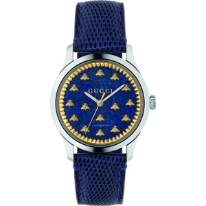 View product details for the Gucci Timeless Automatic Lapis Watch