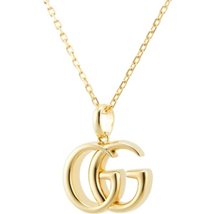 Gucci Small Double GG Running 18ct Yellow Gold Necklace