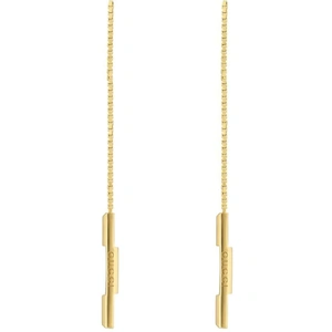 18ct Yellow Gold Gucci Link to Love Long Pendant Earrings