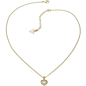 Guess Jewellery Ladies Guess PVD Gold plated Crystals Of Love Necklace
