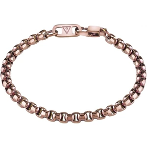 Guess Jewellery Mens Guess Rose Gold Plated Bracelet