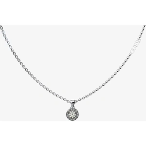 Guess Colour My Day Silver Tone Crystal Necklace UBN02245RH