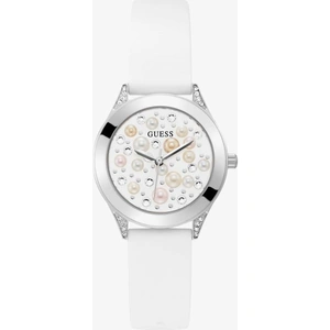 Guess Ladies pearl Stainless Steel Watch GW0381L1