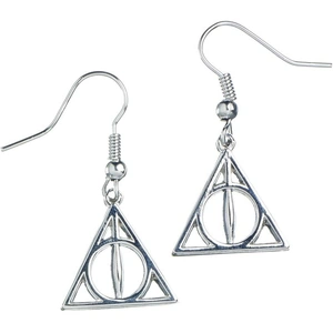 Harry Potter Jewellery Ladies Harry Potter Sterling Silver Deathly Hallows Earrings