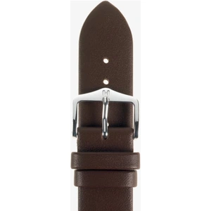 HIRSCH Italocalf 16mm Medium Brown Leather Watch Strap 17802010-2-16