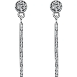 Hot Diamonds Tranquility 9ct White Gold Earrings