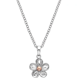 Hot Diamonds Forget Me Not Sterling Silver Necklace - Default Title / Silver