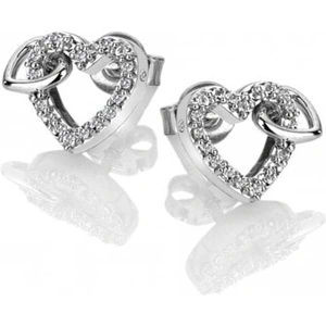 Hot Diamonds Togetherness Sterling Silver Open Heart Earrings - TITLE / Silver