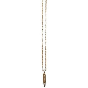 Icon Brand Jewellery Mens Icon Brand Two-tone steel/gold plate Ricochet Necklace