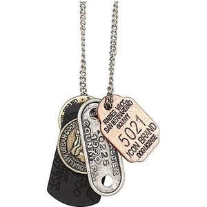 Icon Brand Jewellery Icon Brand Stainless Steel Mega Mix Necklace