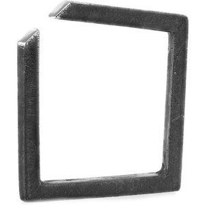 Ilda Design Square Oxidised Ring - UK K 1/2 - US 5.5 - EU 50.6