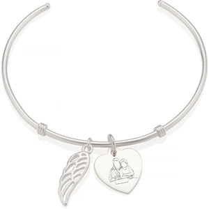 Inscripture Angel Wing Childrens Drawing Bangle