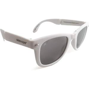 Jewel First Wize and Ope White Folding Sunglasses - SUN-1