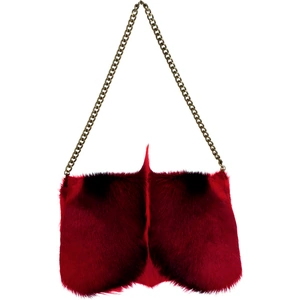 JUAN-JO Gallery Red Springbok Leather Bag