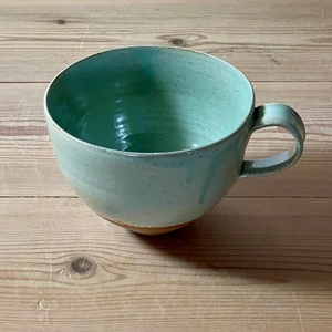 Judy Caplin Ceramics Handmade Ceramic Extra Large Eau De Nil Cup