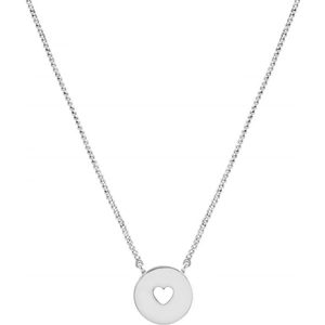 Juicy Couture Jewellery Ladies Juicy Couture Silver Plated Take Heart Expressions Necklace
