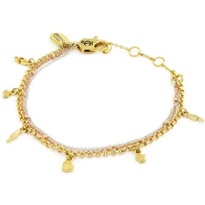 Juicy Couture Jewellery Ladies Juicy Couture Base metal Charmy Layered Luxe Wishes Bracelet