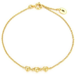 Juicy Couture Jewellery Ladies Juicy Couture PVD Gold plated Juicy Expressions Heart Expressions Bracelet