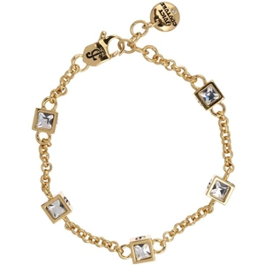 Juicy Couture Jewellery Ladies Juicy Couture PVD Gold plated ICONIC CUBES BRACELET