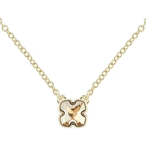 Karen Millen Jewellery Ladies Karen Millen Gold Plated Art Glass Flower Necklace
