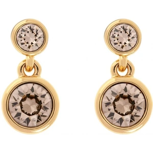 Karen Millen Jewellery Ladies Karen Millen Gold Plated Crystal Dot Earring