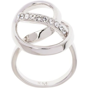 Karen Millen Jewellery Ladies Karen Millen PVD Silver Plated Ring Small