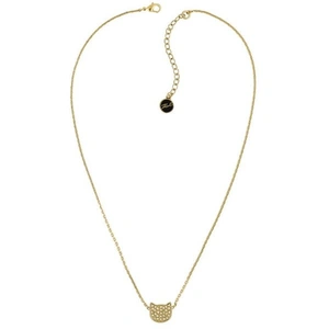 Karl Lagerfeld Jewellery Ladies Karl Lagerfeld Gold Plated Choupette Necklace