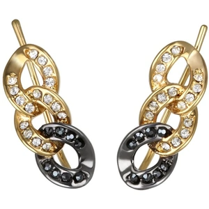 Karl Lagerfeld Jewellery Ladies Karl Lagerfeld Gold Plated Ombre Chain Earrings