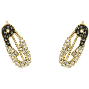 Karl Lagerfeld Jewellery Ladies Karl Lagerfeld Gold Plated Safety Pin Crawler Earrings