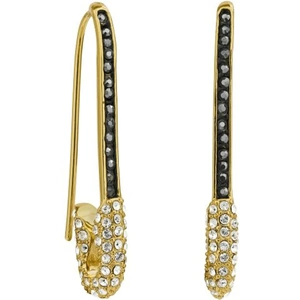 Karl Lagerfeld Jewellery Ladies Karl Lagerfeld Gold Plated Safety Pin Earrings