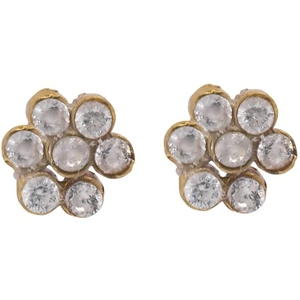 Lily Flo Jewellery Adhara 7 Cluster Diamond Stud Earrings