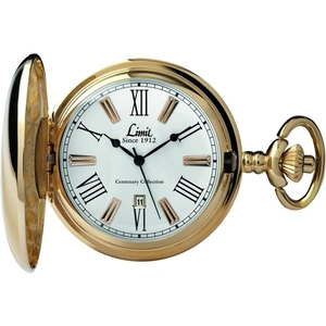 Limit Gold Plated Full Hunter Pocket Watch