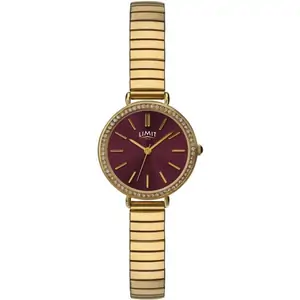 Ladies Limit Gold Plated Expanding Bracelet Watch