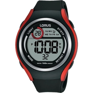Lorus Mens LCD Dual Time Display Watch R2379LX9
