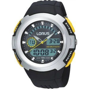 View product details for the Lorus Mens Sports Dual Display Watch R2323DX9