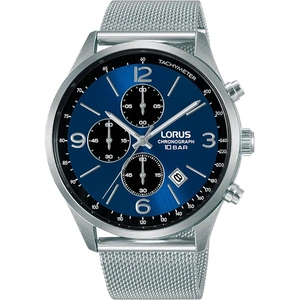 Lorus Mens Chronograph Mesh Bracelet Watch RM315HX9
