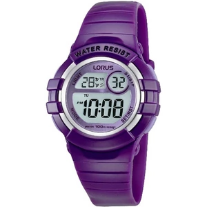 View product details for the Lorus Childrens Digital Strap Watch R2385HX9