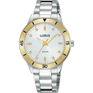 Lorus Ladies Sports White Sunray Dial Bracelet Watch RG243RX9