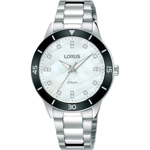 Lorus Ladies Sports White Mother of Pearl Dial Bracelet Watch RG245RX9