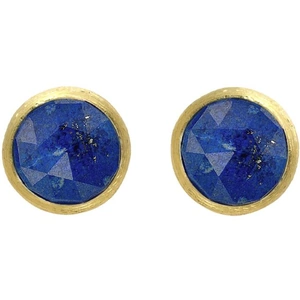 Marco Bicego Jaipur 18ct Yellow Gold Lapis Lazuli Petite Stud Earrings