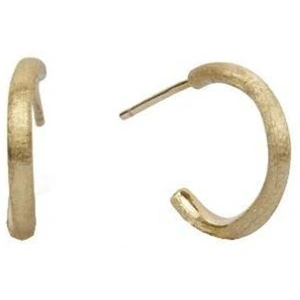 Marco Bicego Jaipur 18ct Yellow Gold Small Hoop Earrings - Option1 Value / Yellow Gold