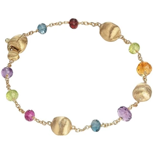 Marco Bicego Africa 18ct Yellow Gold Mixed Stone Bracelet