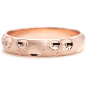 Master Jewelry by John 14kt Gold Classic Hammered Wedding Band - UK N 1/2 - US 7 - EU 54.4