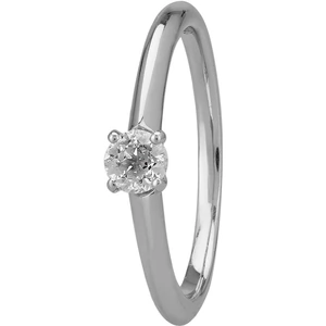 Mastercut Simplicity Four Claw 18ct White Gold 0.25ct Diamond Solitaire Ring C5RG001 025W