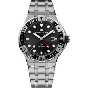 Mens Maurice Lacroix Aikon Venturer GMT Swiss Watch