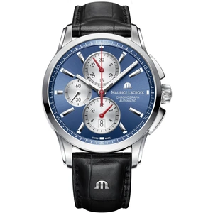 Maurice Lacroix Watch Pontos Chronograph Mens - Default / Blue