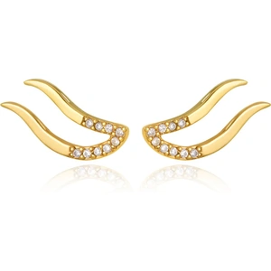Mel Bandeira Jewelry 18kt Gold Diamond Earrings