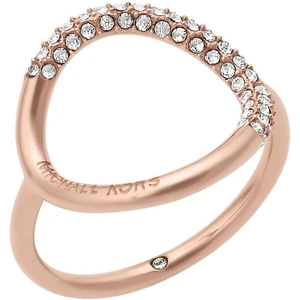 Michael Kors Jewellery Ladies Michael Kors Stainless Steel Brilliance Collection Brilliance Ring Size L 1/2